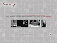 Tablet Screenshot of excellcontractors.com